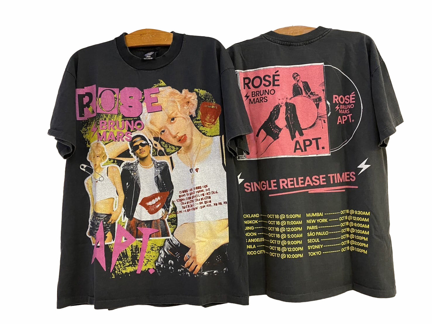 Rose & Bruno Mars "APT" Tee