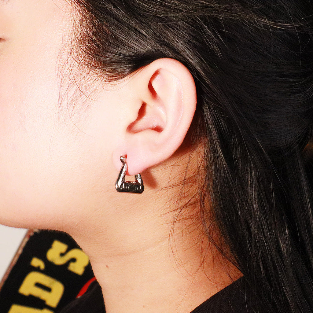 "Regal" Silver Earrings