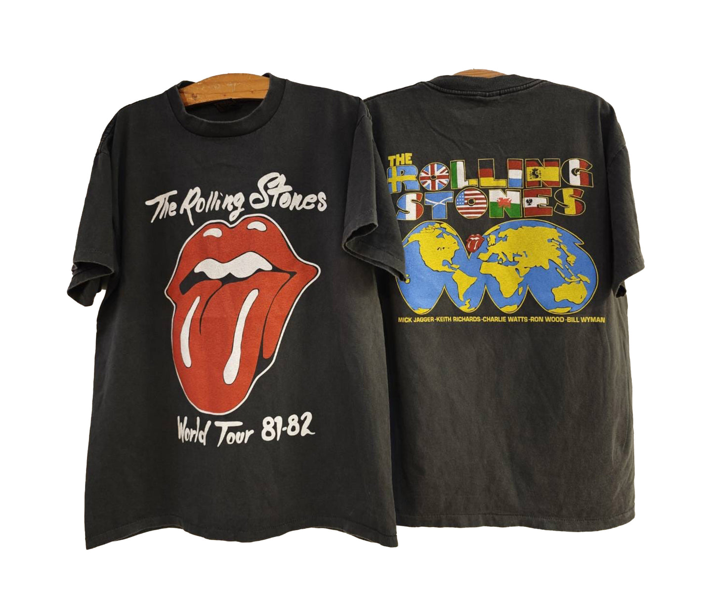 Rolling Stones "World Tour '81-'82" Tee