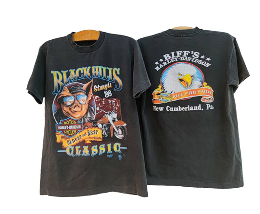 Harley Davidson "Black Hills, Sturgis '88" Tee