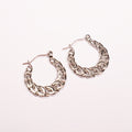 "Link" Silver Earrings