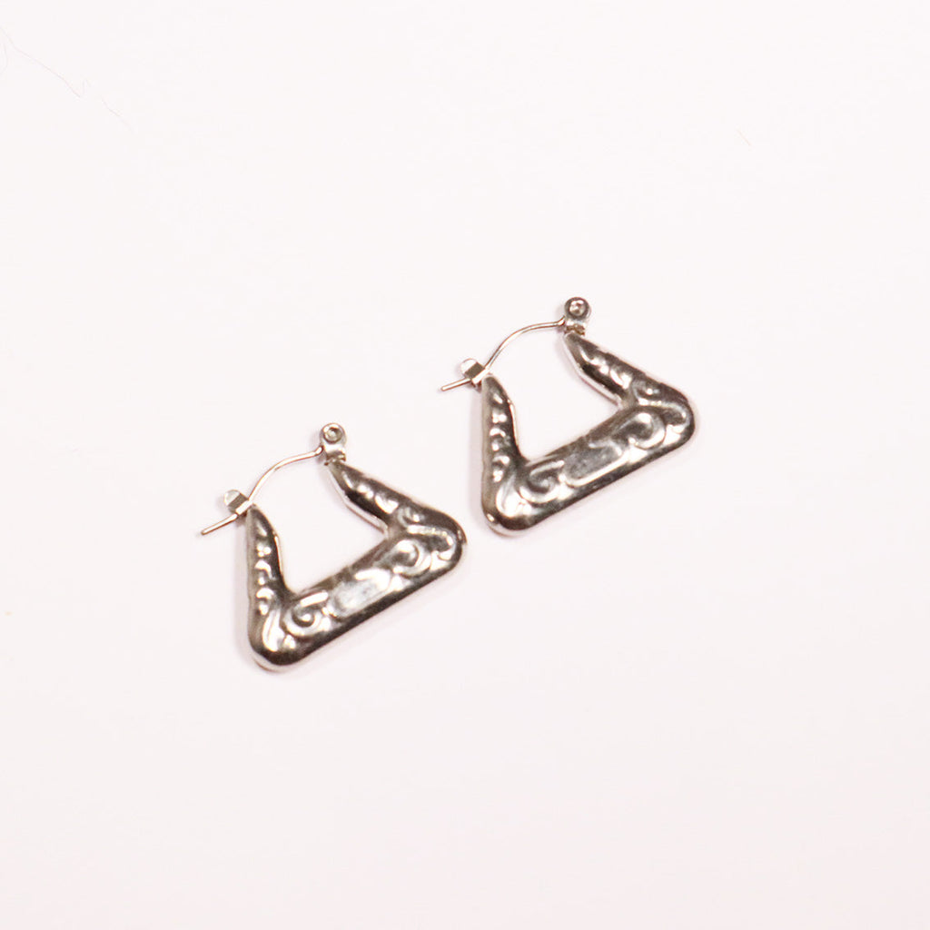 "Regal" Silver Earrings